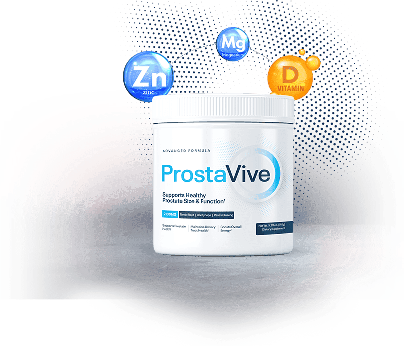ProstaVive prostate support supplement bottles